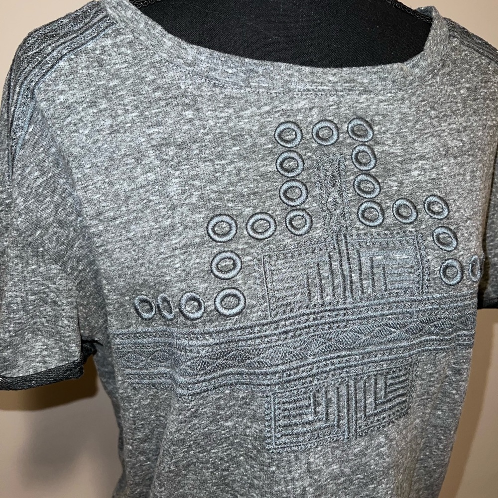 Aztec design cotton top